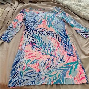 Lilly Pulitzer Kaleidoscope Coral Sophie dress